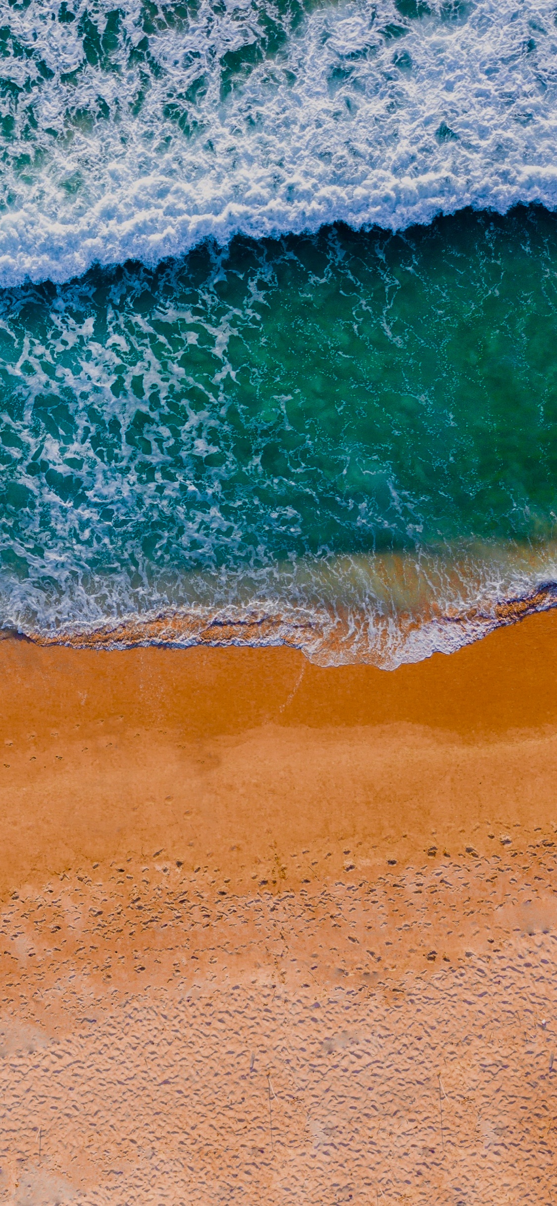 Drone de Playa, Playa, DJI Mavic 2 Pro, DJI Spark, DJI. Wallpaper in 1125x2436 Resolution