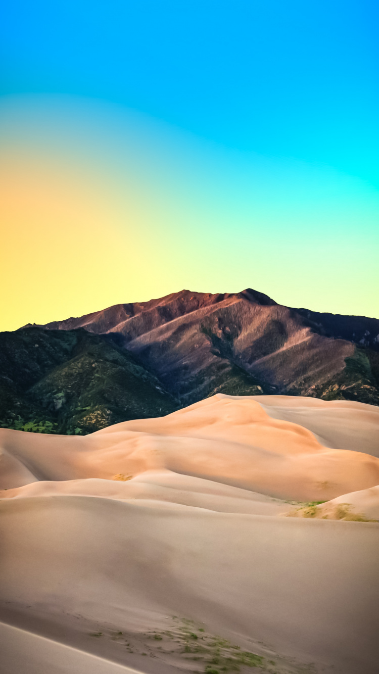 Atmosphere, Cloud, Natural Environment, Natural Landscape, Slope. Wallpaper in 750x1334 Resolution