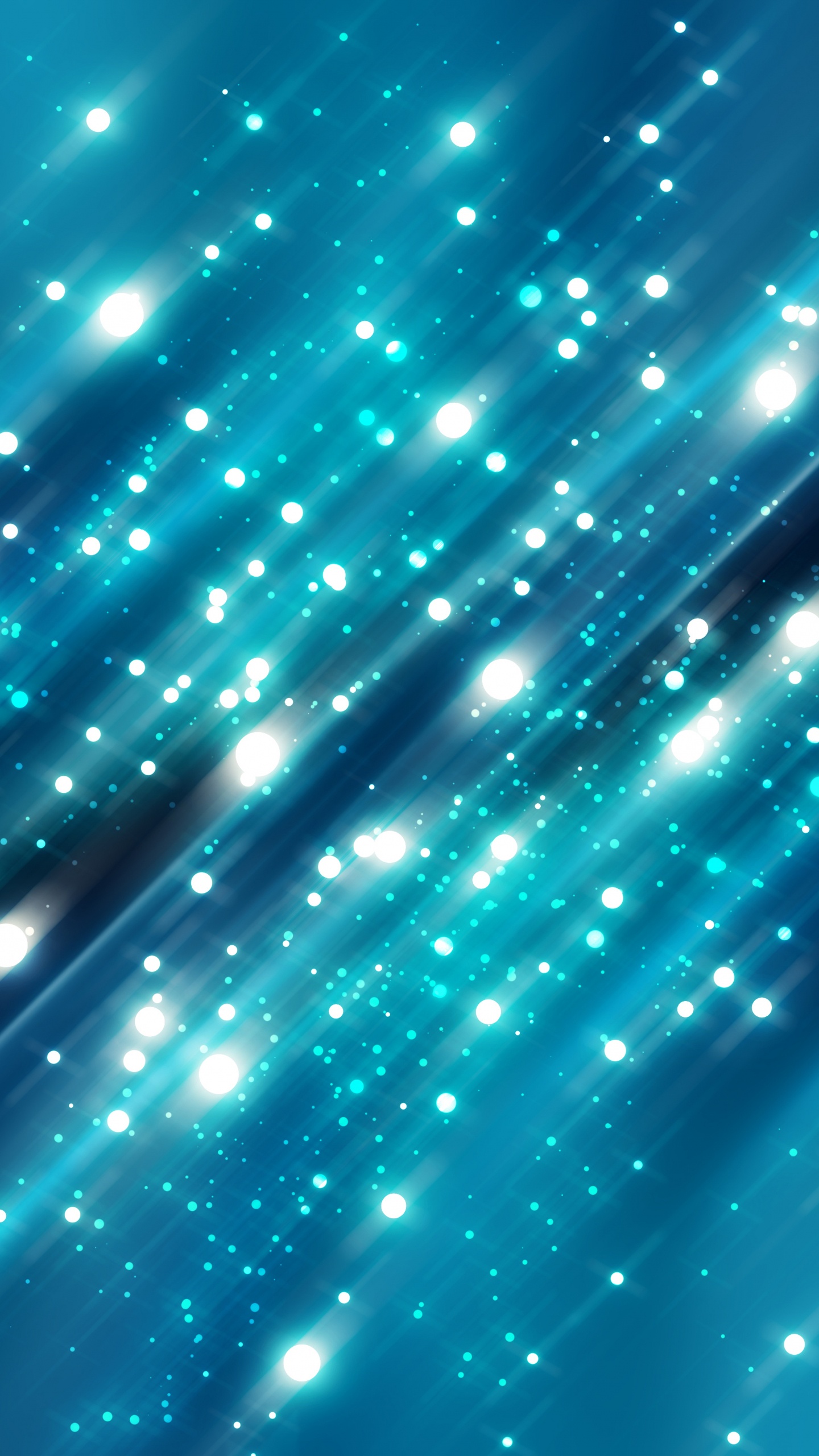 Blue and White Light Digital Wallpaper. Wallpaper in 1440x2560 Resolution