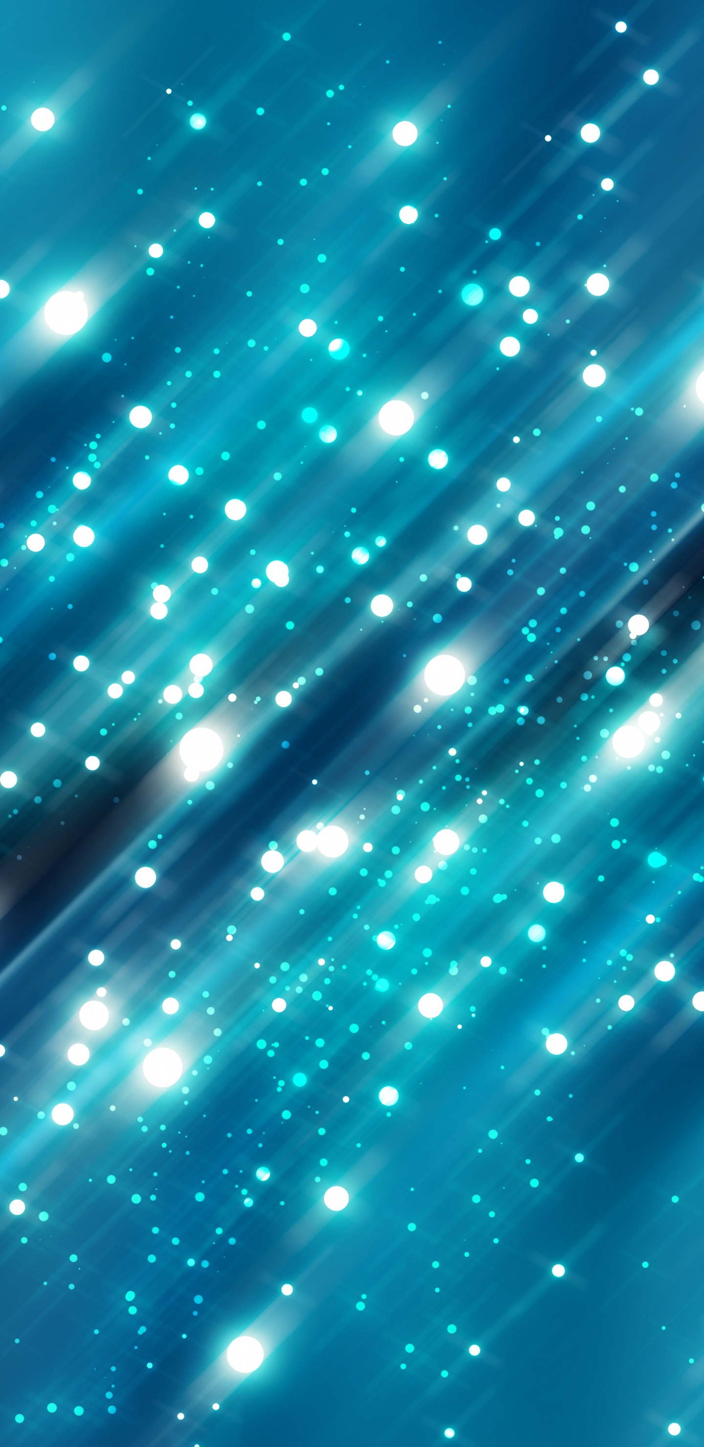 Blue and White Light Digital Wallpaper. Wallpaper in 1440x2960 Resolution