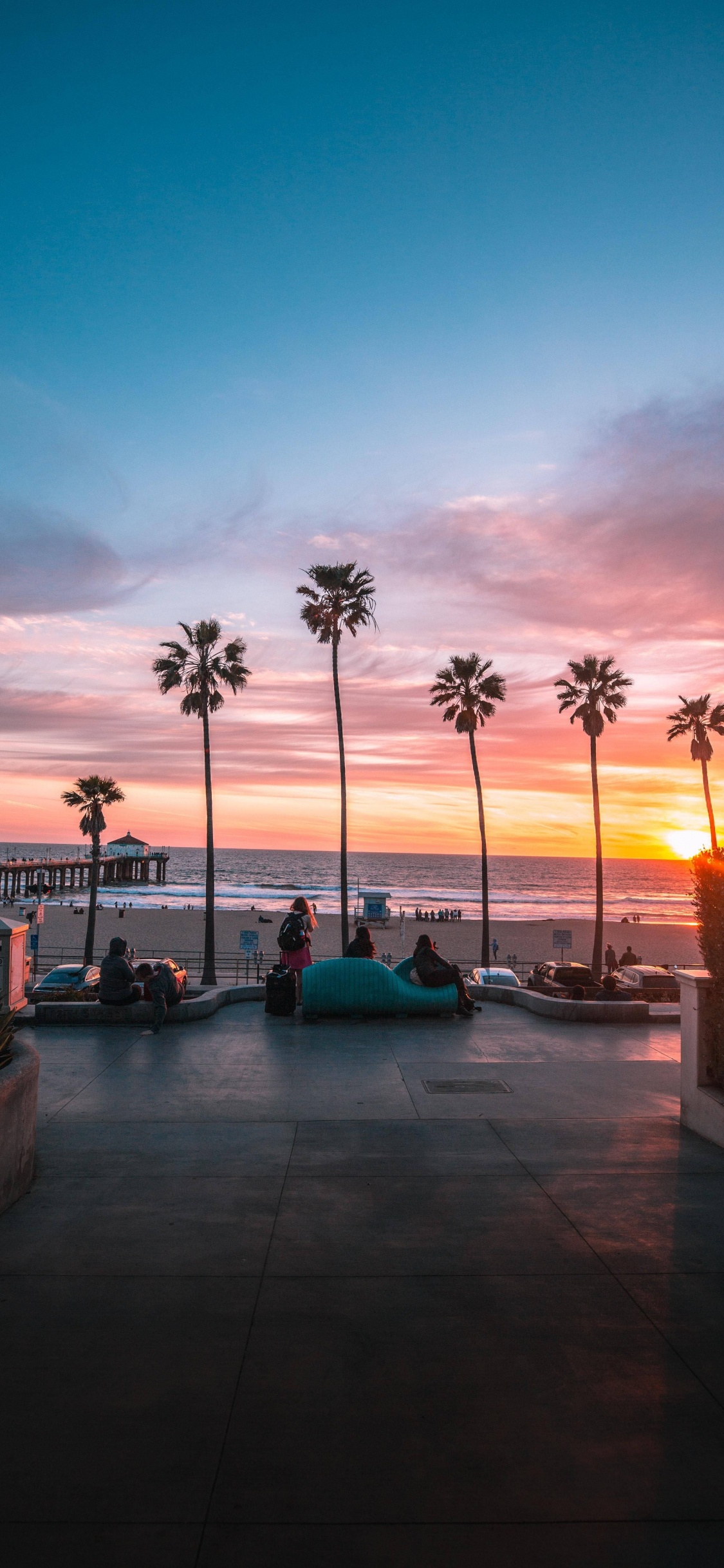 Android, Smartphone, Ios, Afterglow, Agua. Wallpaper in 1125x2436 Resolution