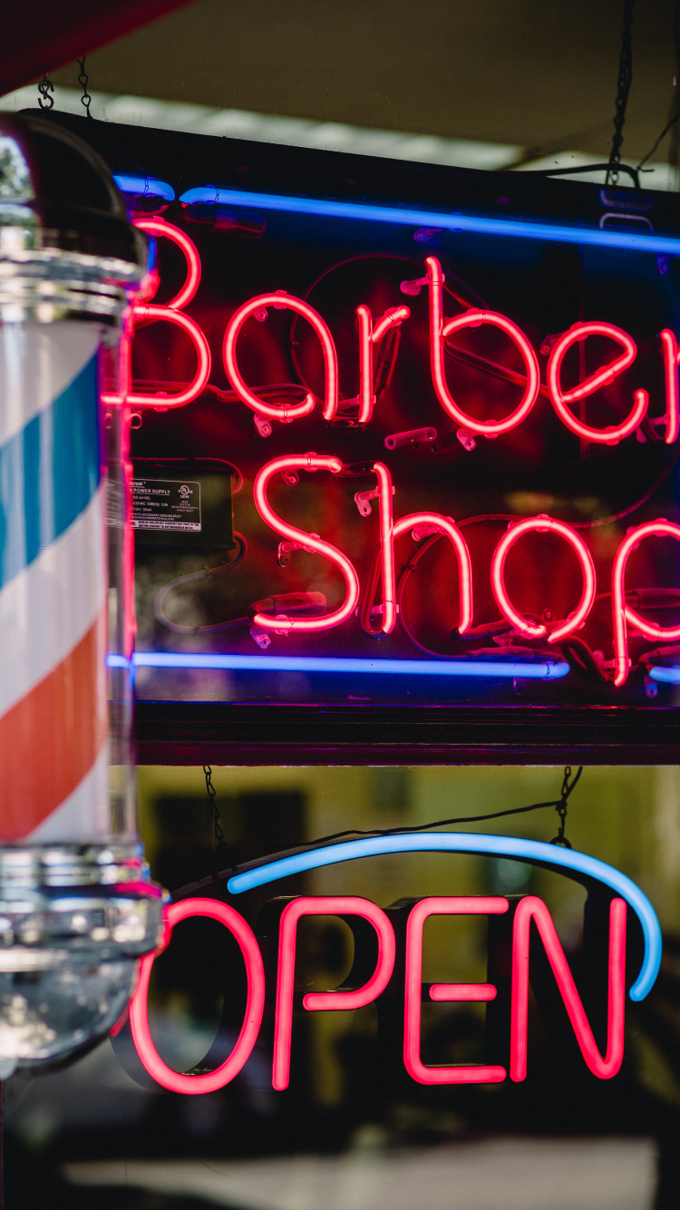 Happy Birthday Neon Light Signage. Wallpaper in 750x1334 Resolution