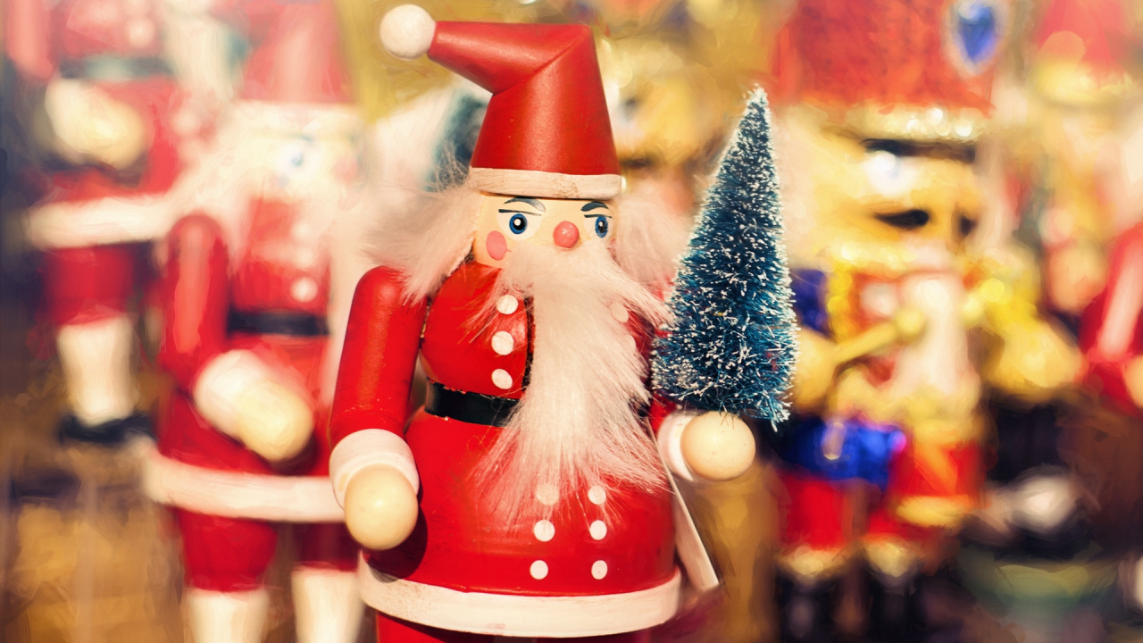 Christmas, Christmas Day, Santa Claus, Christmas Decoration, Holiday. Wallpaper in 1280x720 Resolution