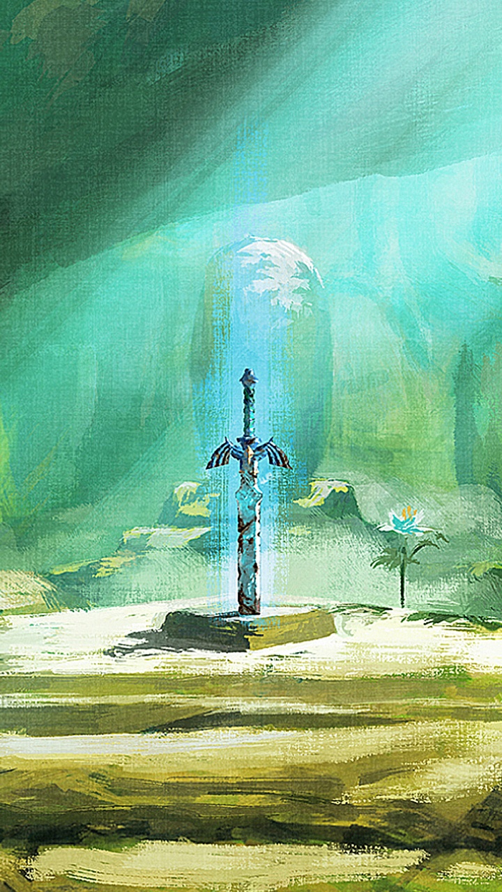 The Legend of Zelda, Nintendo Switch, Pokmon Sword and Shield, Master Sword, Nintendo. Wallpaper in 720x1280 Resolution