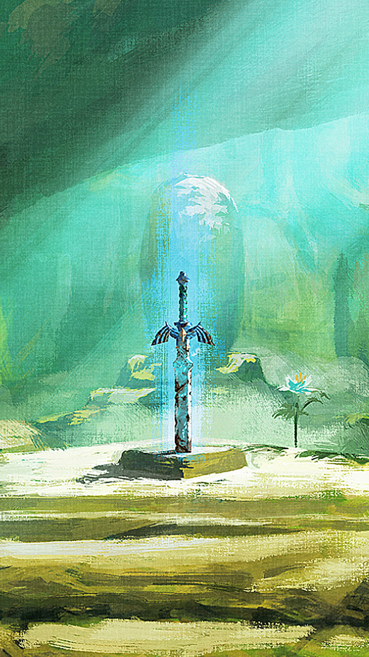 The Legend of Zelda, Nintendo Switch, Pokmon Sword and Shield, Master Sword, Nintendo. Wallpaper in 750x1334 Resolution