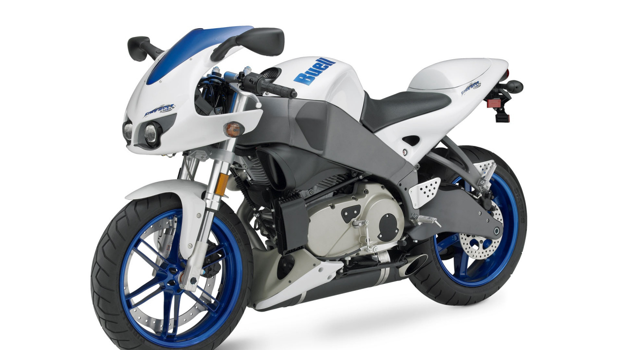 Blue and Black Sports Bike. Wallpaper in 1280x720 Resolution