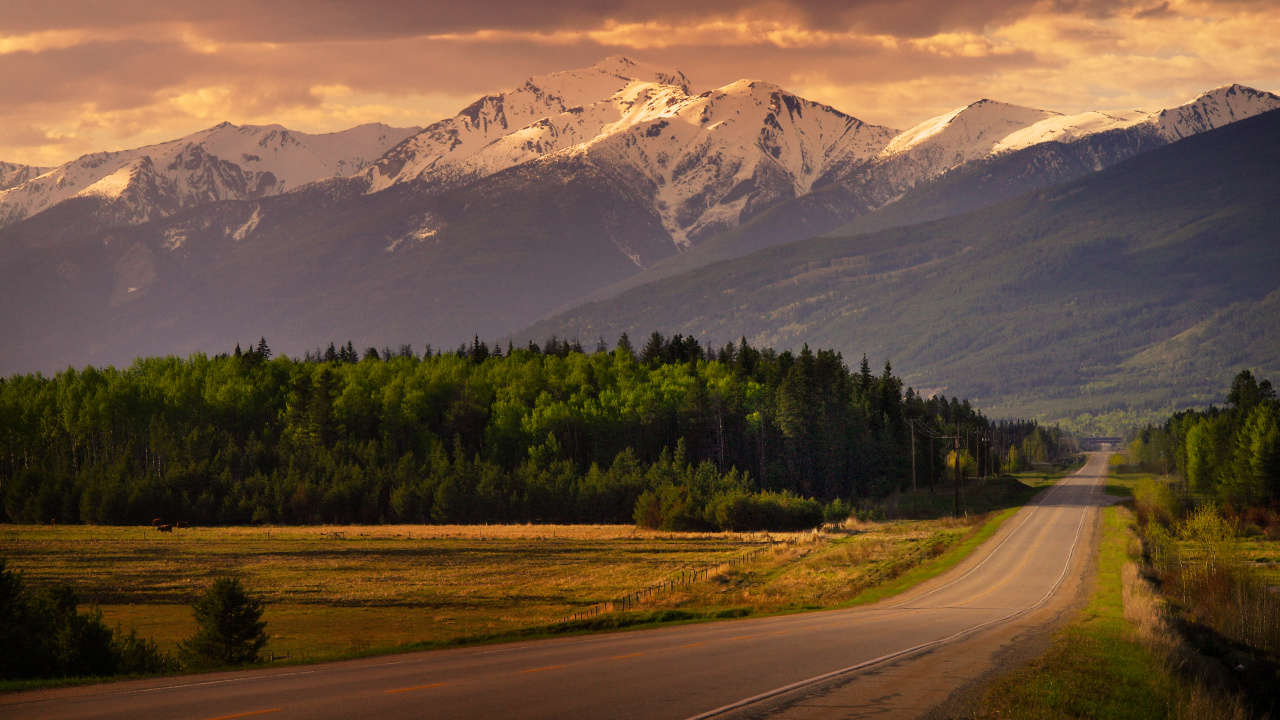 Mountain, Cloud, Plant, Ecoregion, Natural Landscape. Wallpaper in 1280x720 Resolution