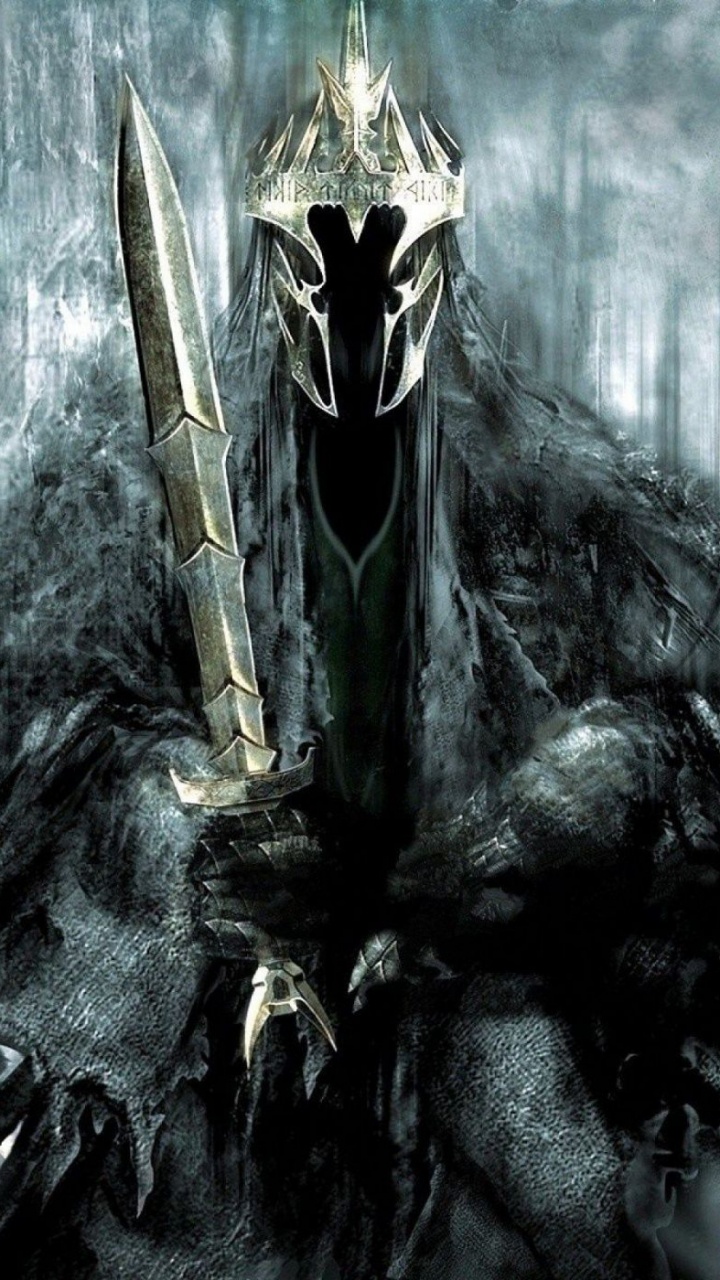 Schwarz-goldene Drachenillustration. Wallpaper in 720x1280 Resolution