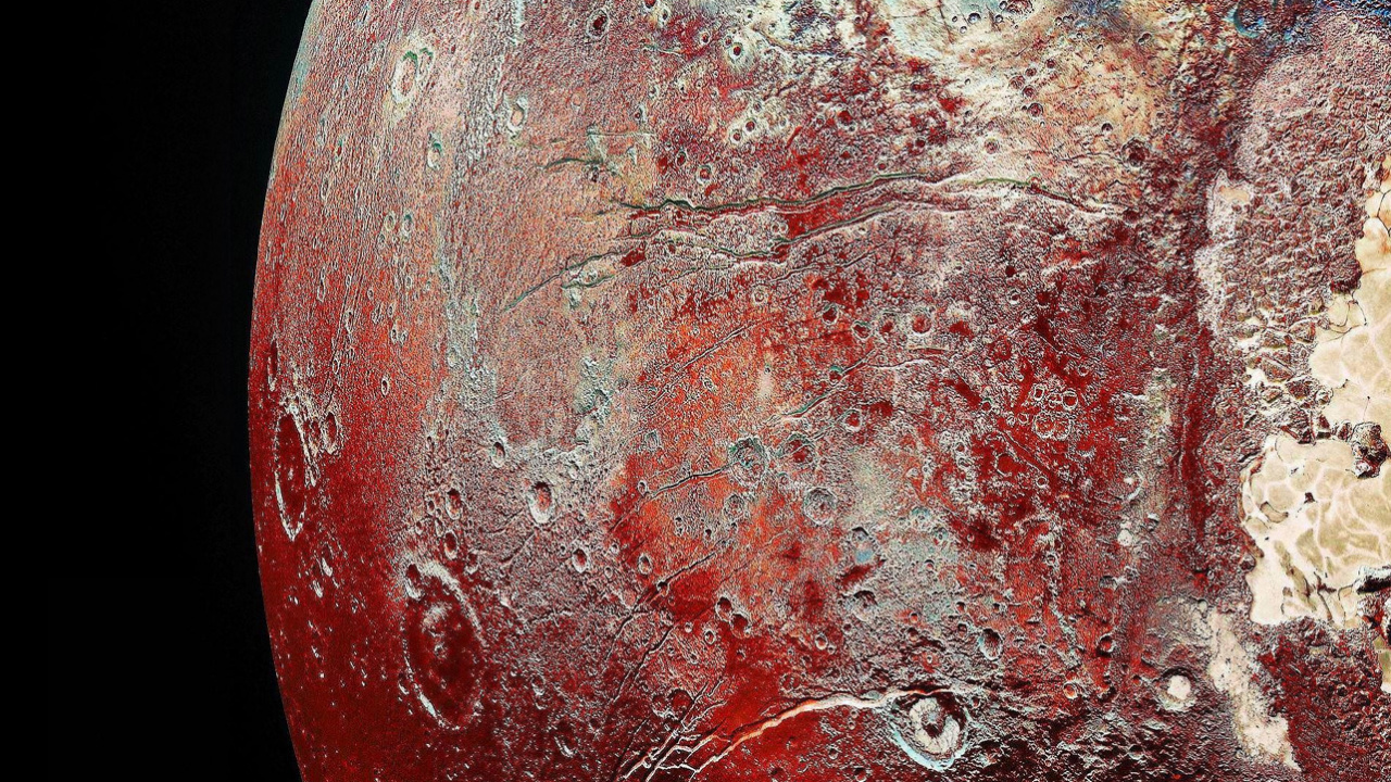 Erde, Pluto, Planet, Zwerg-Planeten, Neue Horizonte. Wallpaper in 1280x720 Resolution