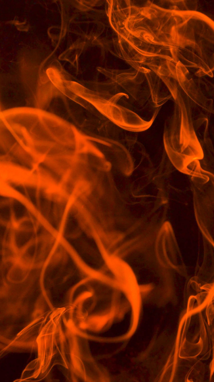 Blaue Und Weiße Rauchabbildung. Wallpaper in 750x1334 Resolution