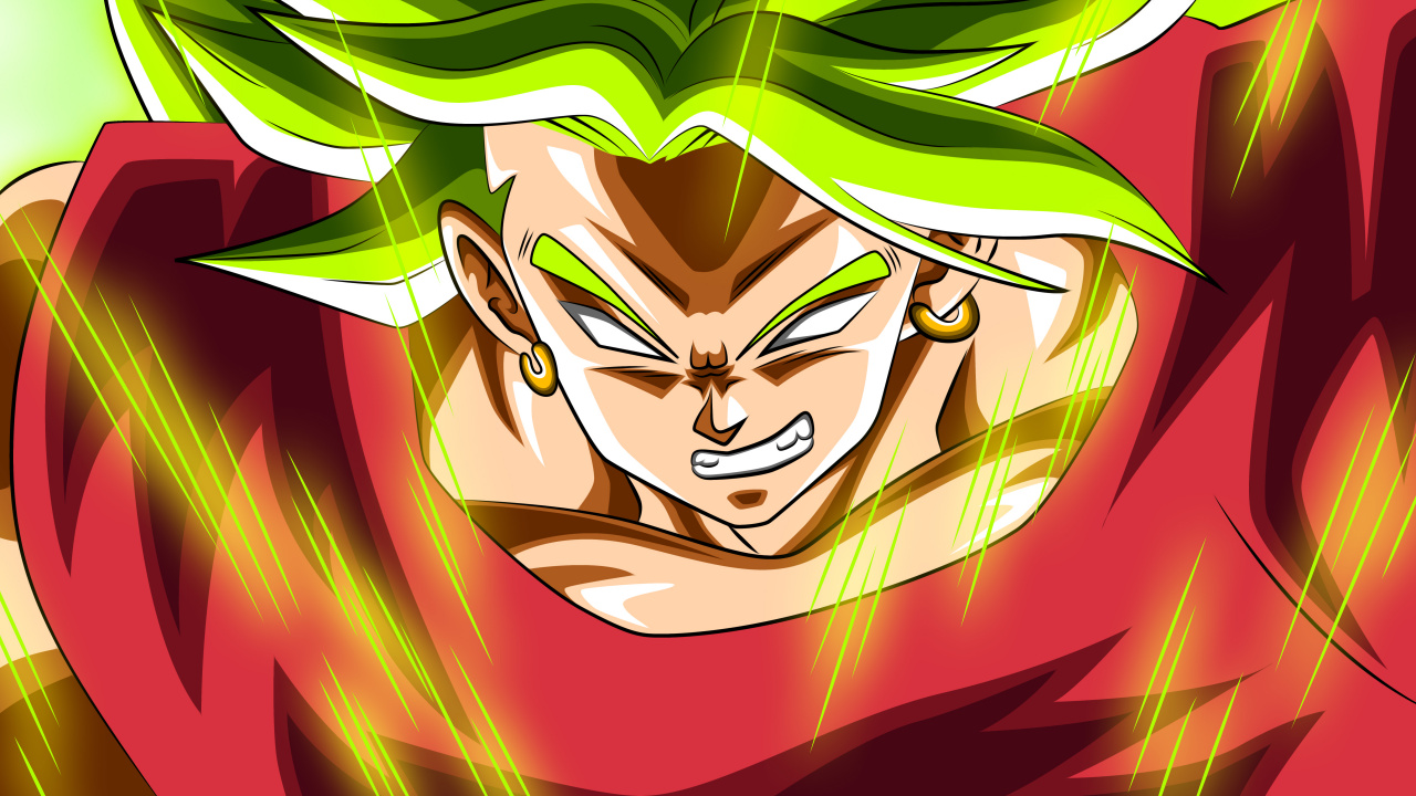 Personaje de Anime Masculino de Pelo Verde y Rojo. Wallpaper in 1280x720 Resolution