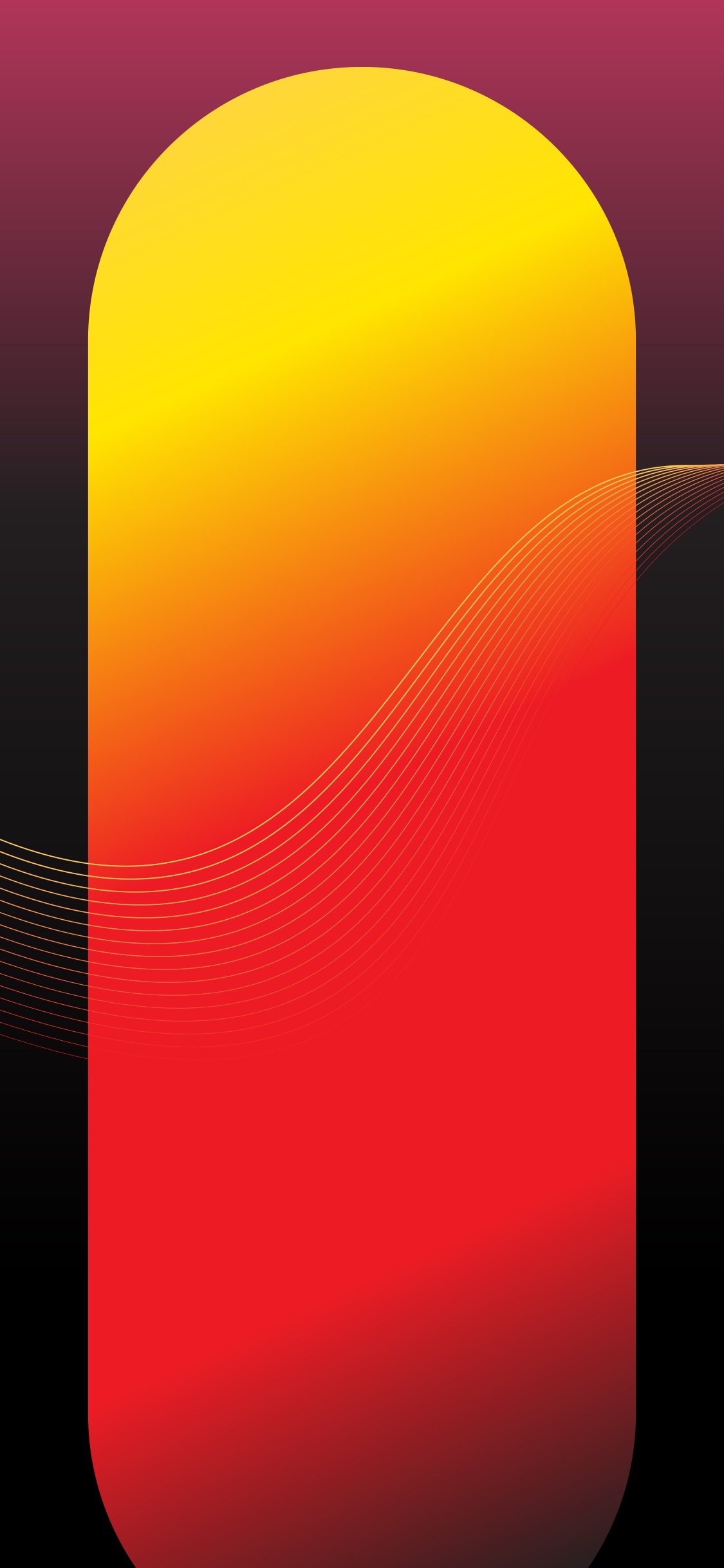 Artes Visuales, Diseño Gráfico, Ambar, Naranja, Rectángulo. Wallpaper in 1125x2436 Resolution