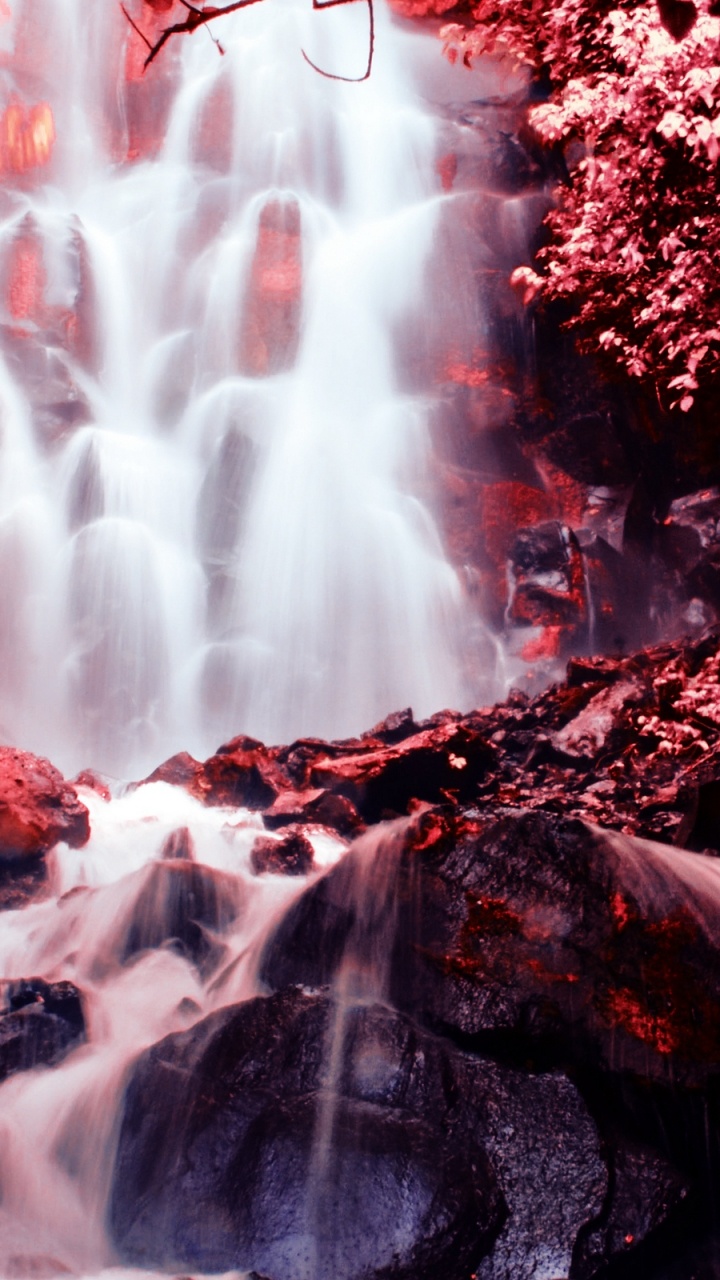 Photographie en Accéléré Des Chutes D'eau. Wallpaper in 720x1280 Resolution
