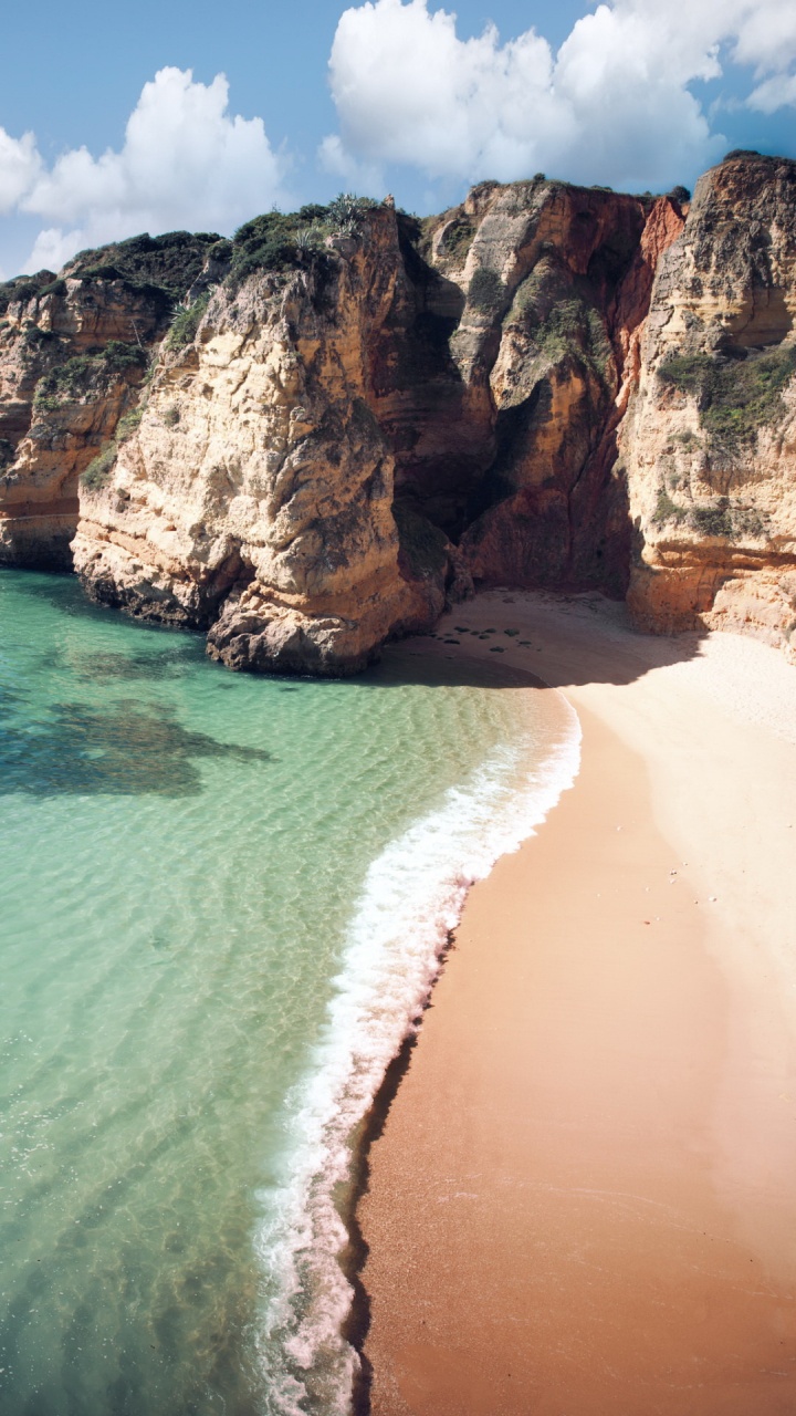 Dona-Ana-Strand, Punkt Des Mitleids, Traumhaus, Dort Ist Ein Garten, Reise. Wallpaper in 720x1280 Resolution