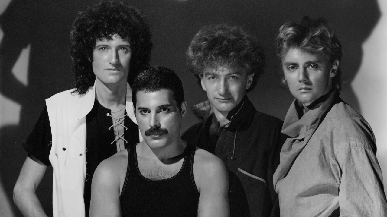 Freddie Mercury, John Deacon, Brian May, Roger Meddows Taylor, la Voz Principal. Wallpaper in 1280x720 Resolution