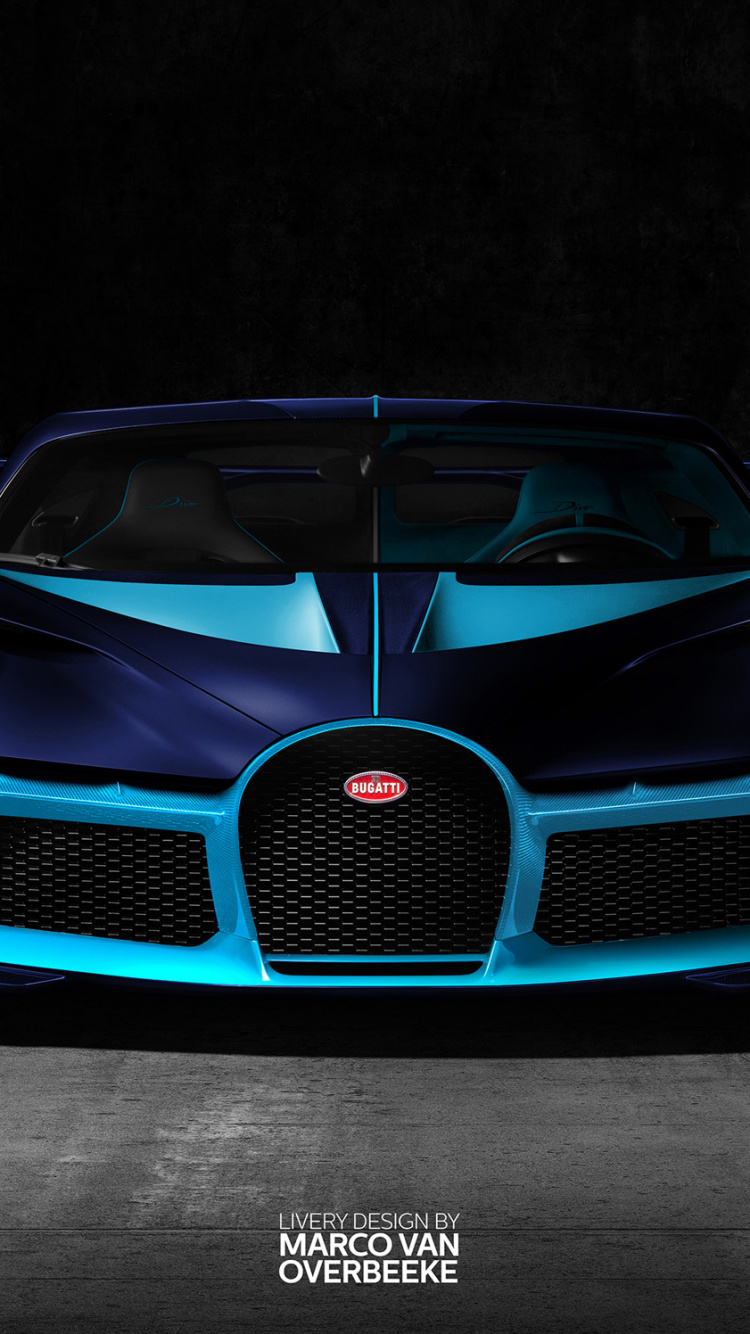 Blau Bmw m3 Coupe. Wallpaper in 750x1334 Resolution