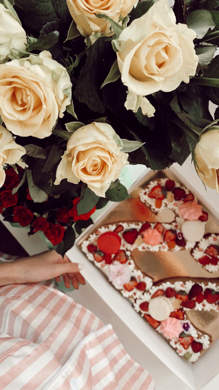 Flower Bouquet, Floral Design, Artificial Flower, Rose, Cut Flowers. Wallpaper in 720x1280 Resolution