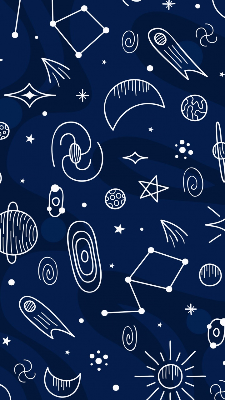 Pattern, Graphic Design, Azure, Circle, Electric Blue. Wallpaper in 720x1280 Resolution