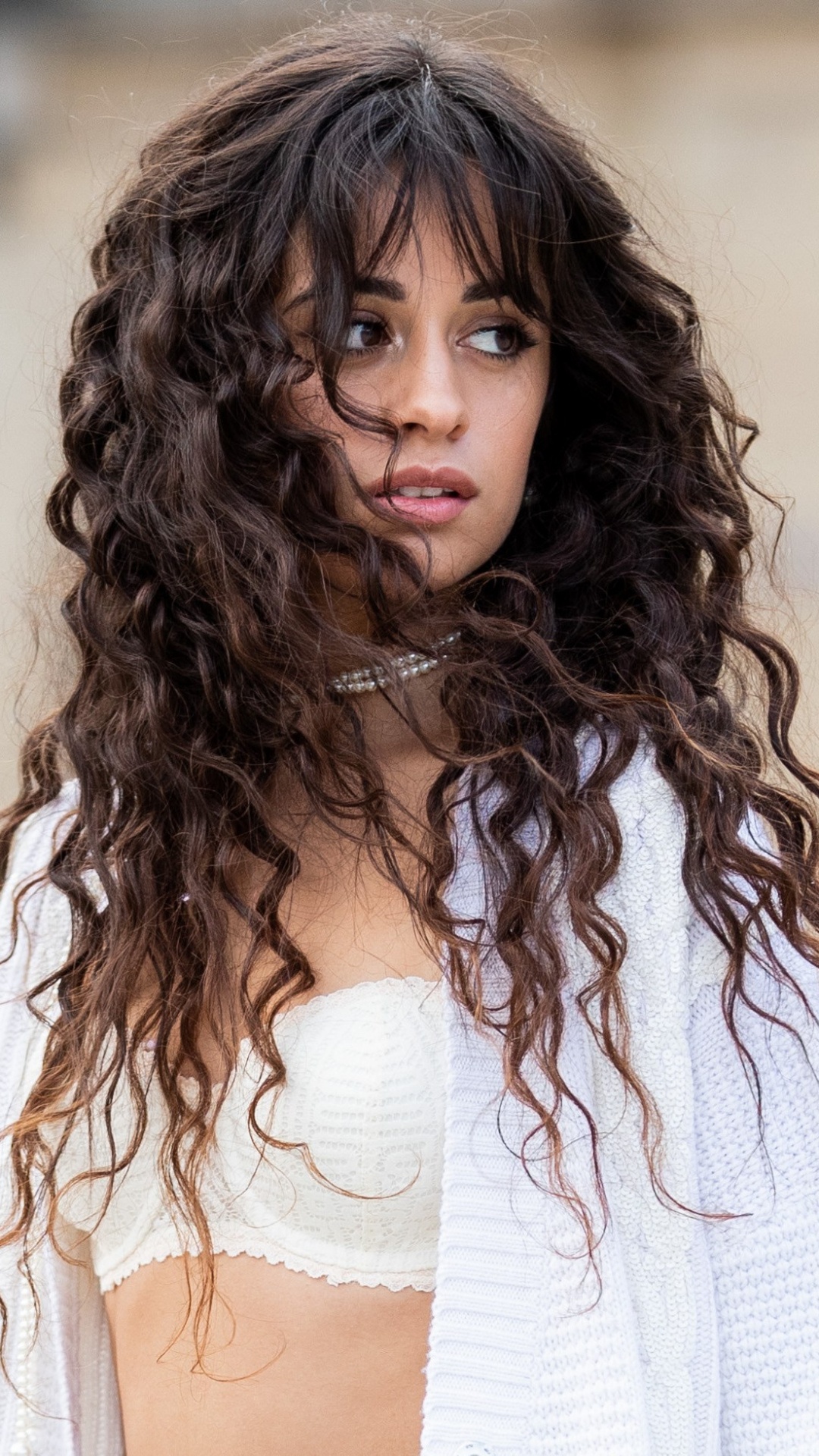 Camila Cabello, Hairstyle, Hair, Long Hair, Layered Hair. Wallpaper in 1080x1920 Resolution