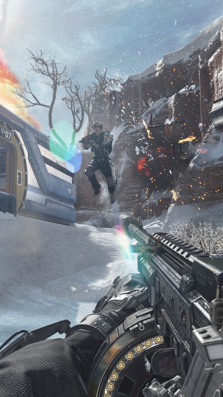 Call of Duty Advanced Warfare, Call of Duty 4-modern Warfare, Call of Duty Modern Warfare 3, Playstation 4, Pc-Spiel. Wallpaper in 720x1280 Resolution