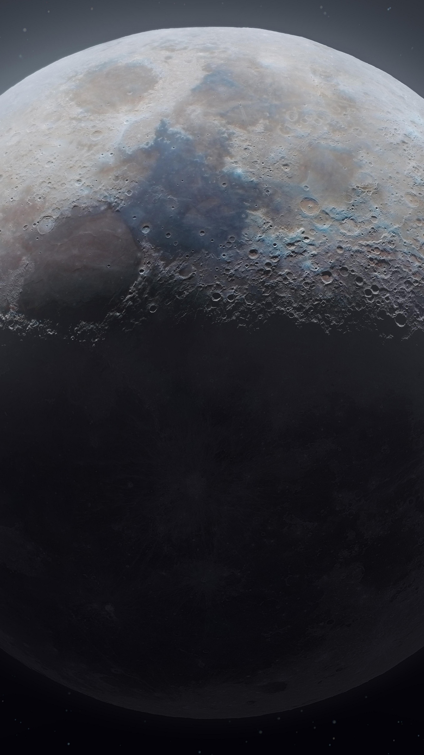 Mond-Astrofotografie, Astrofotografie, Mondkalender, Mond Aus Dem Weltraum, Atmosphäre. Wallpaper in 1440x2560 Resolution