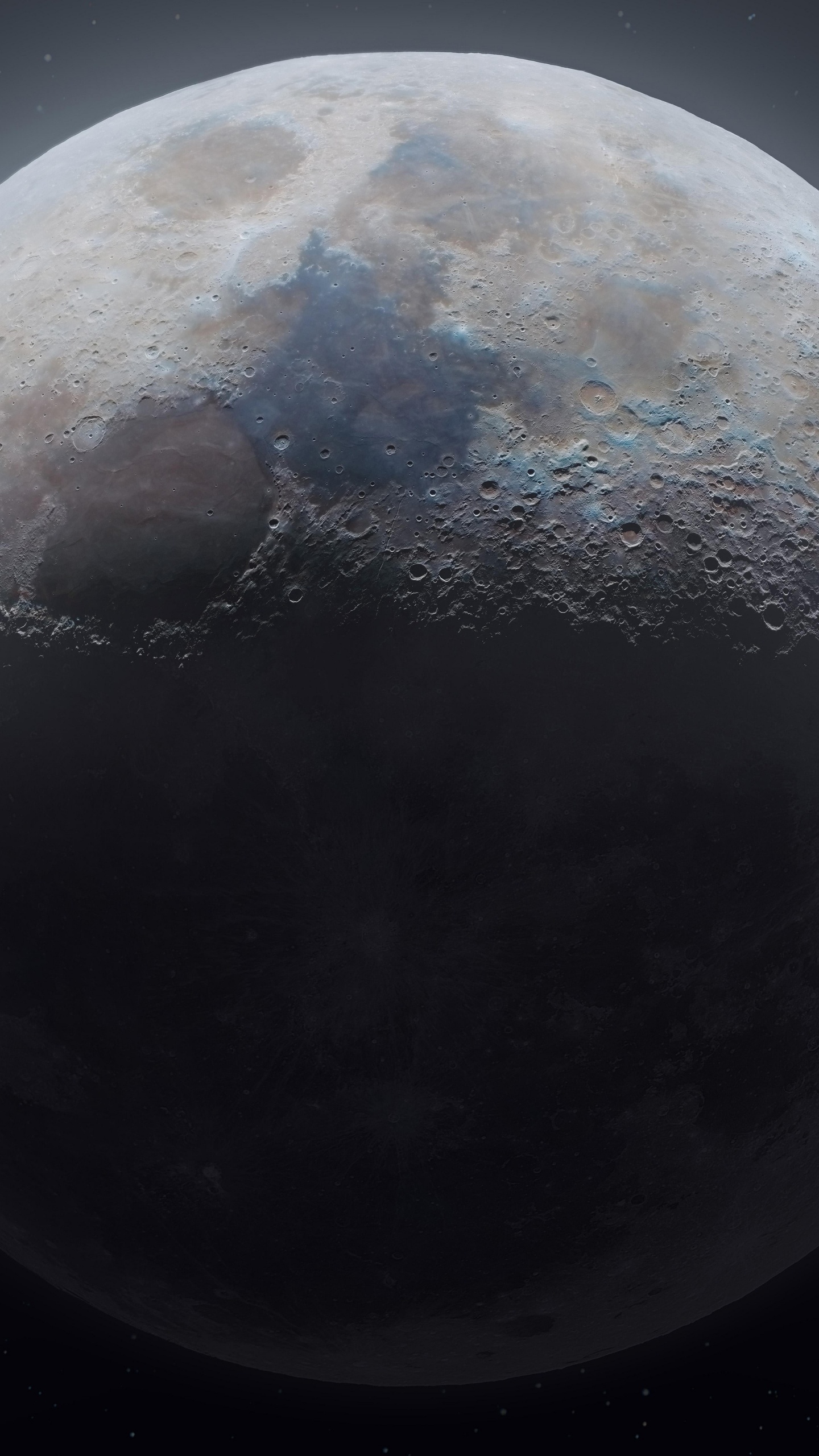 Moon Astrophotography, Astrophotography, Lunar Calendar, Moon From Space, Atmosphere. Wallpaper in 1440x2560 Resolution