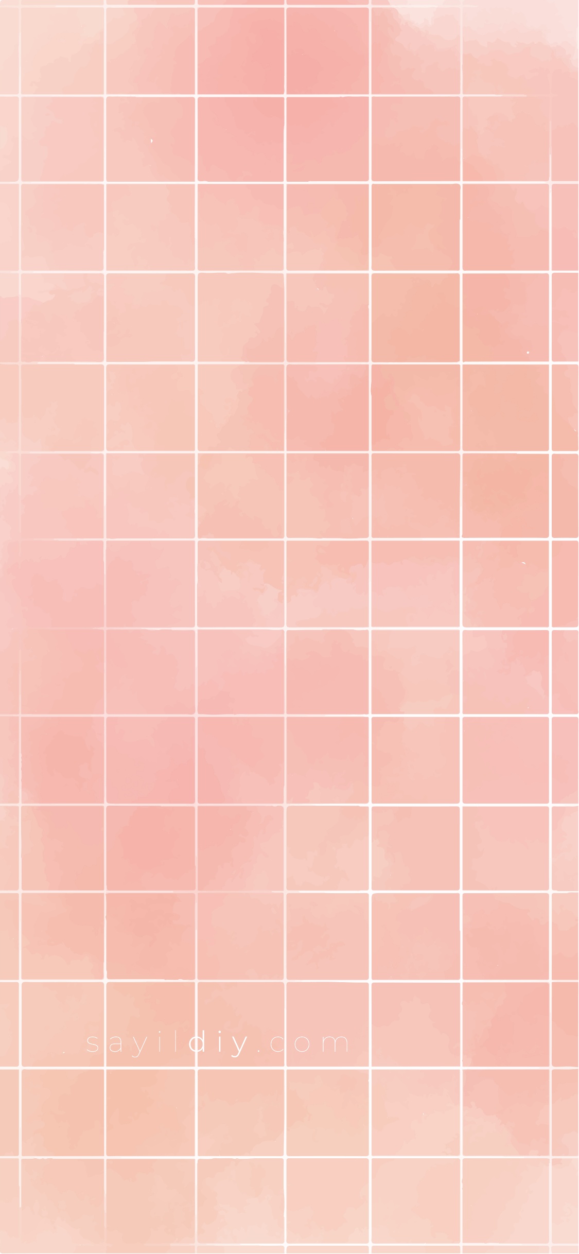 Tile, Colorfulness, Rectangle, Orange, Pink. Wallpaper in 1125x2436 Resolution