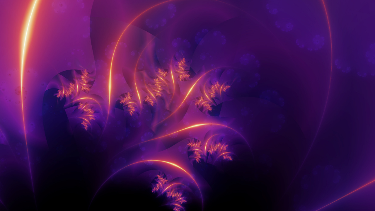 Peinture Abstraite Violette et Rose. Wallpaper in 1280x720 Resolution