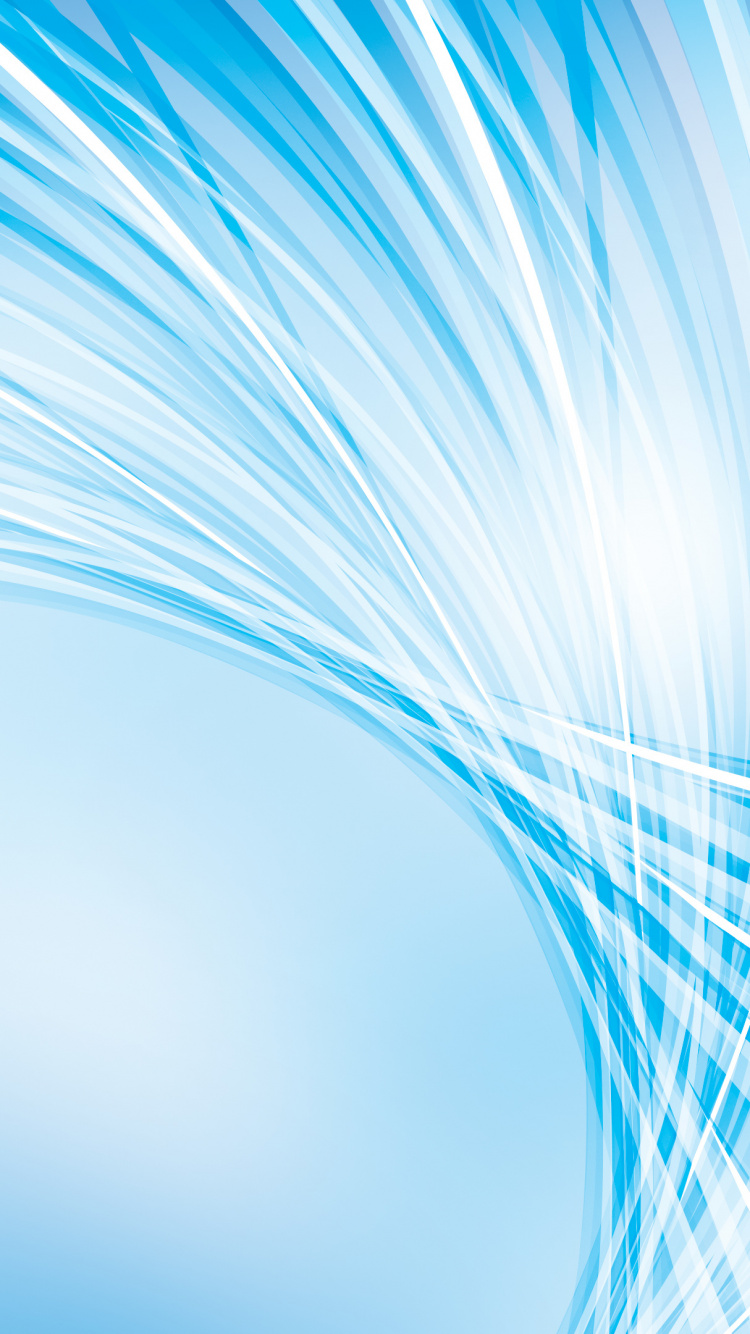 Blue and White Light Illustration. Wallpaper in 750x1334 Resolution