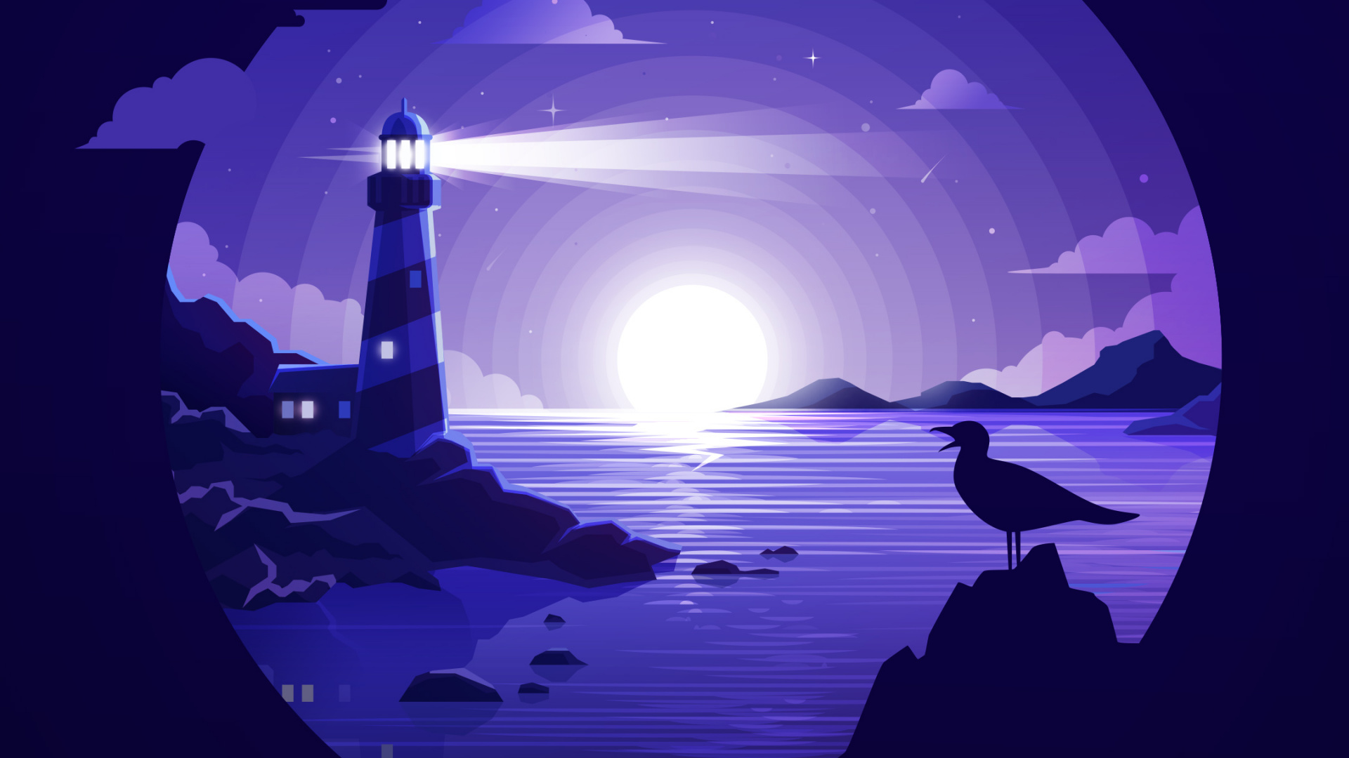 Wasser, Illustration, Grafik-design, Design, Redbubble. Wallpaper in 1920x1080 Resolution