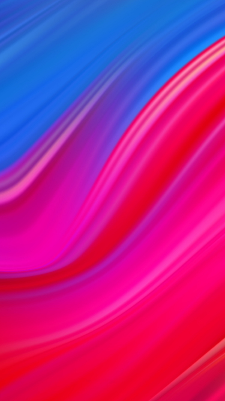 Peinture Abstraite Rouge Bleu et Violet. Wallpaper in 750x1334 Resolution