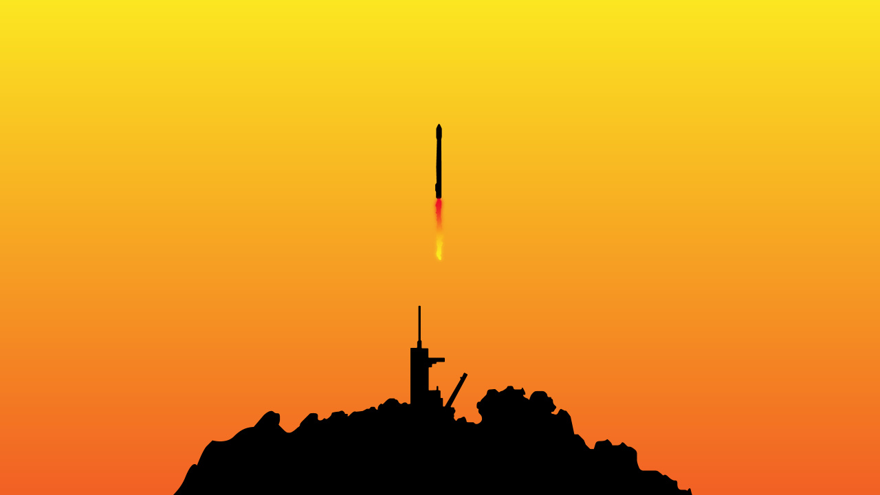 SpaceX, el Vuelo Espacial, Falcon 9, Falcon Heavy, Naturaleza. Wallpaper in 1280x720 Resolution