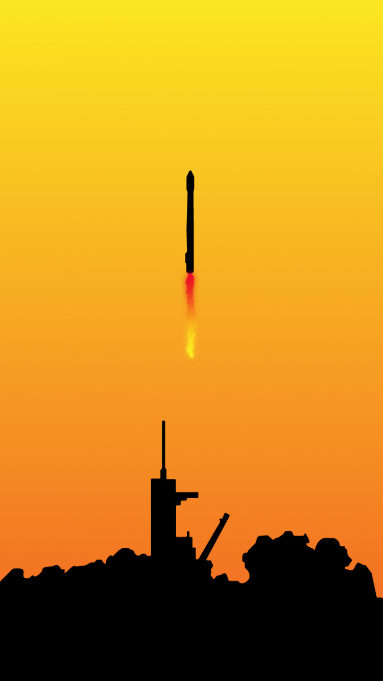 SpaceX, 航天, 猎鹰9, 猎鹰重, 性质 壁纸 750x1334 允许