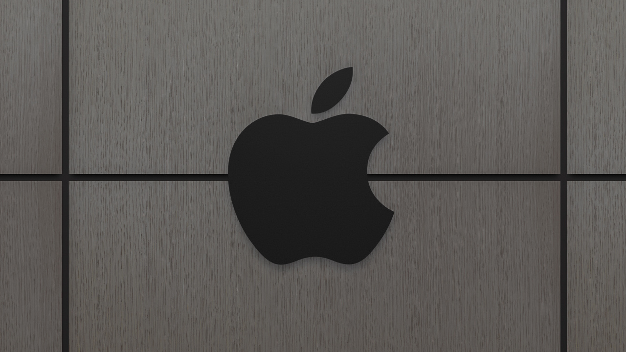 Pomme Canada, Rectangle, Gris, Propriété Des Matériaux, de Teintes et de Nuances. Wallpaper in 1280x720 Resolution