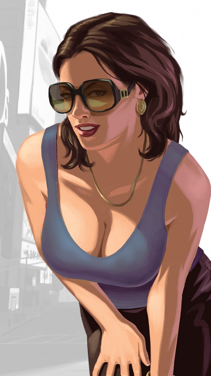 Braune Haare, Vision Care, Schulter, Lange Haare, Mädchen. Wallpaper in 720x1280 Resolution