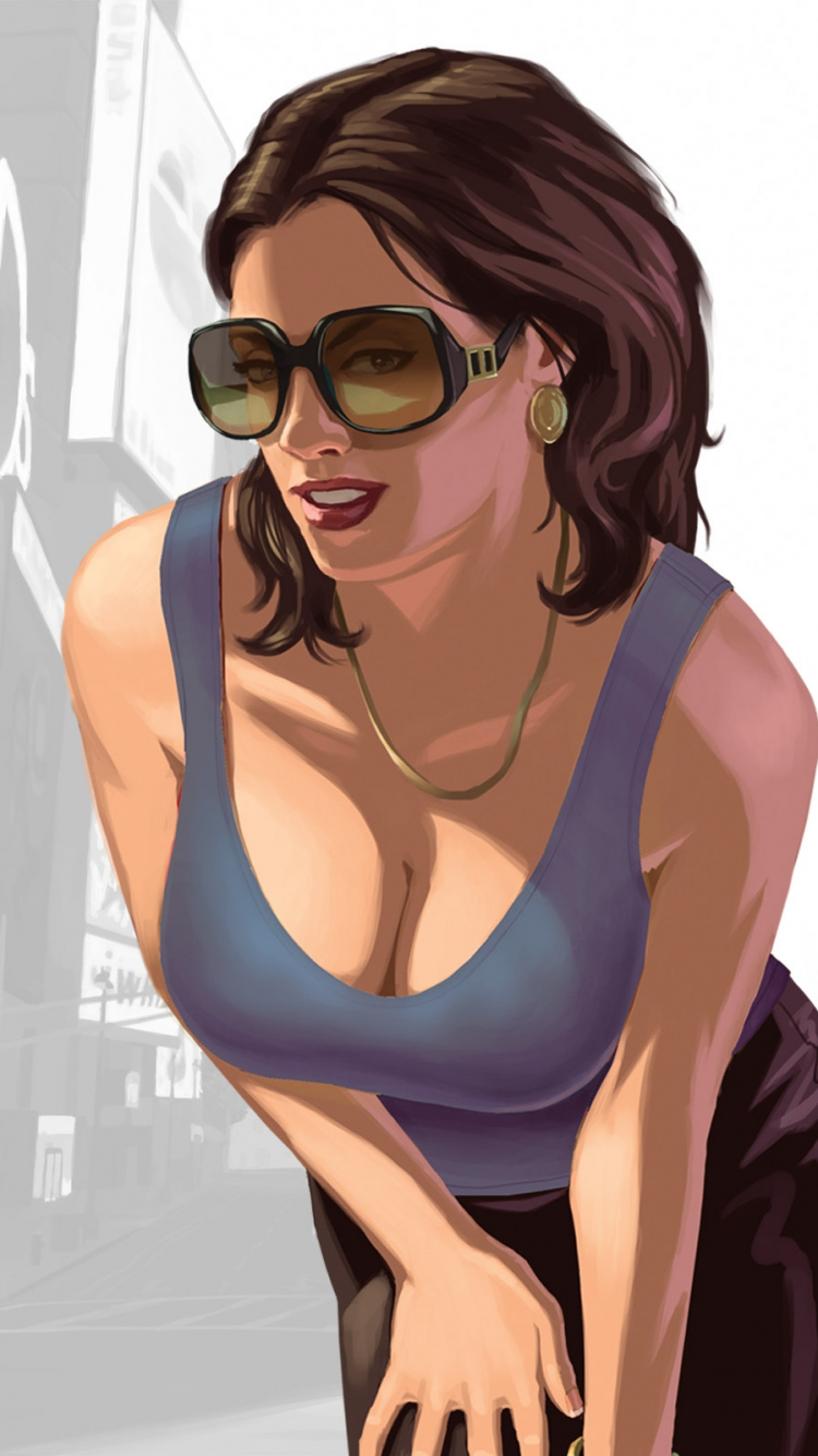 Braune Haare, Vision Care, Schulter, Lange Haare, Mädchen. Wallpaper in 750x1334 Resolution