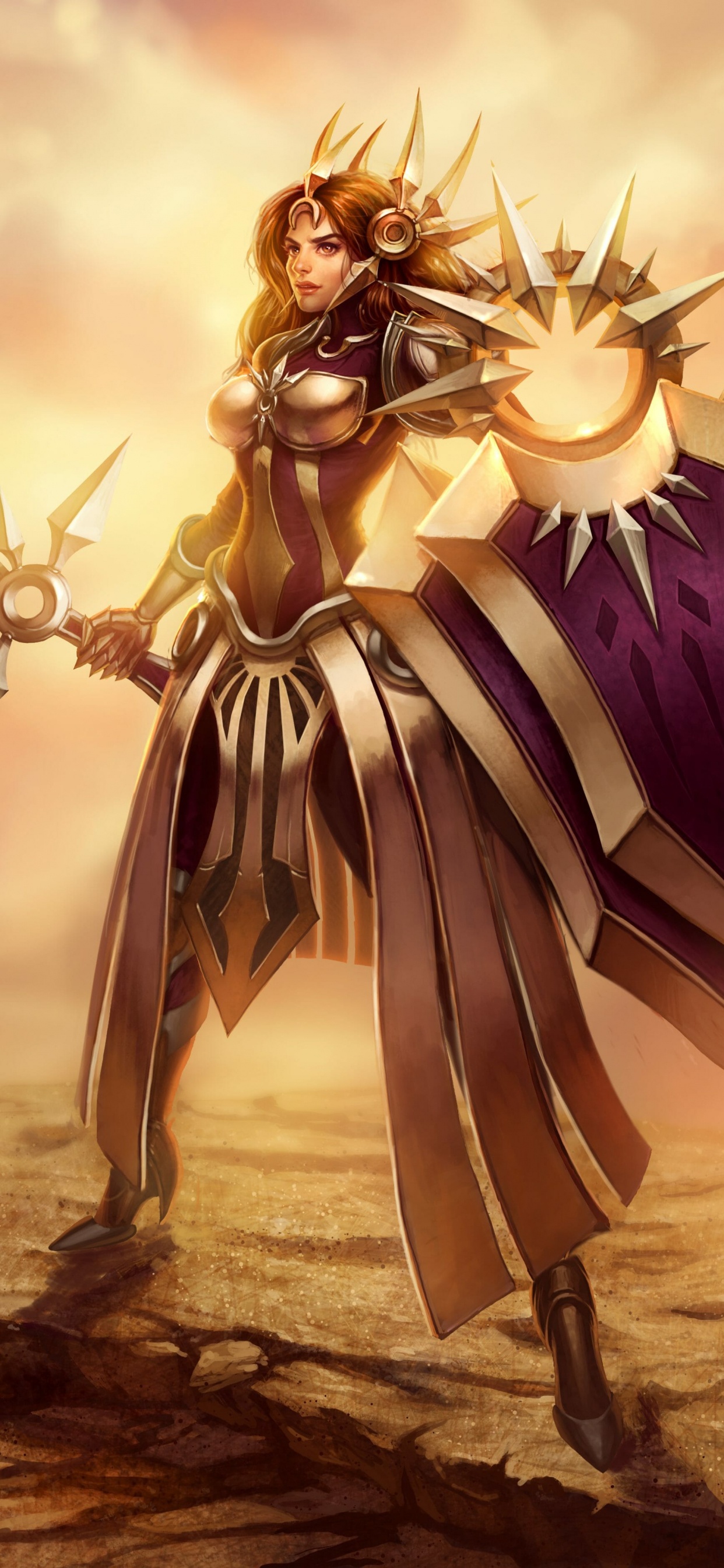 League of Legends, Tier List, Mythology, Illustration, Warlord. Wallpaper in 1242x2688 Resolution