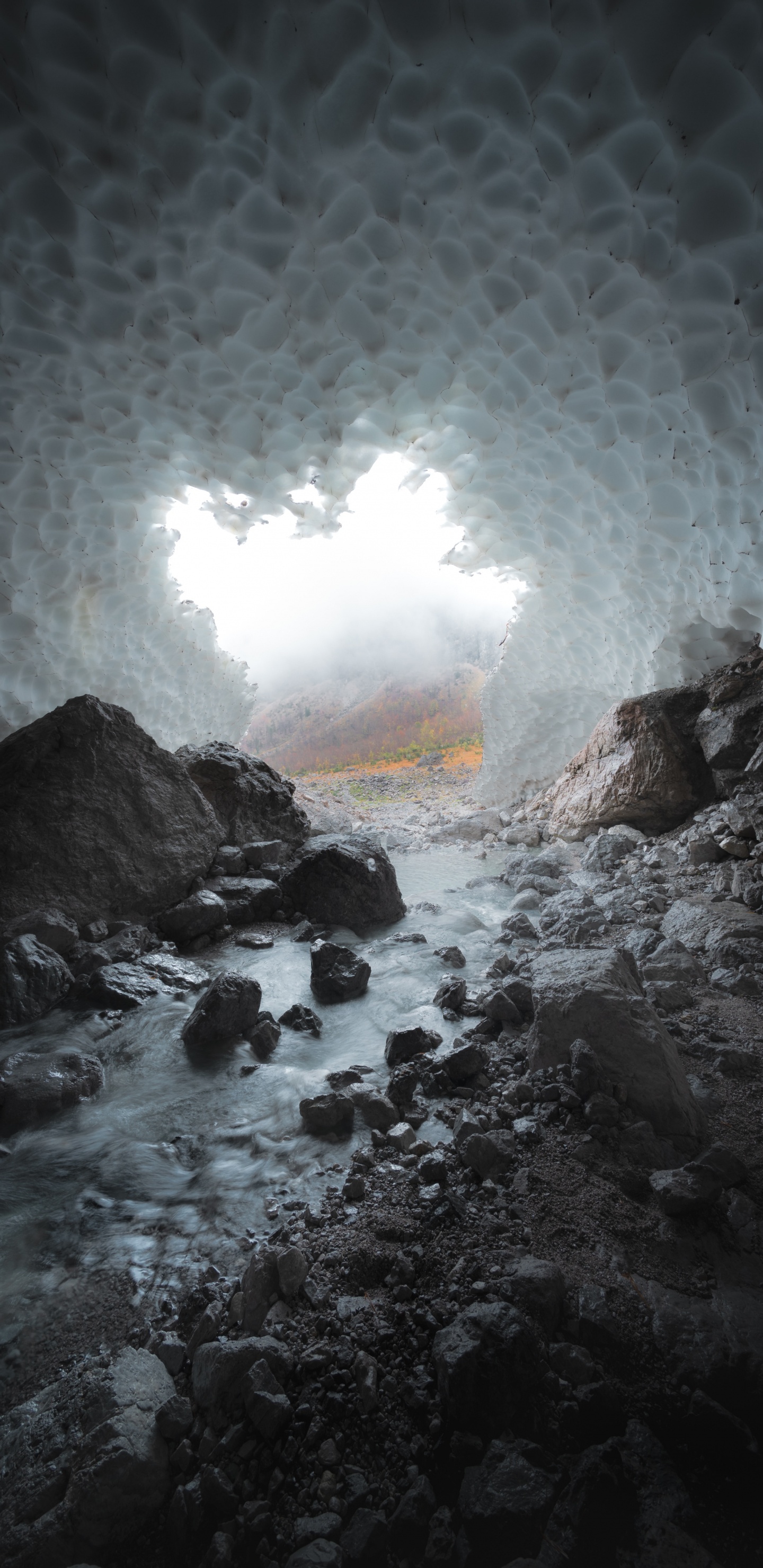 Costeras y Oceánicas, Las Formas de Relieve, Cueva Del Mar, Naturaleza, Hielo, Espeleología. Wallpaper in 1440x2960 Resolution