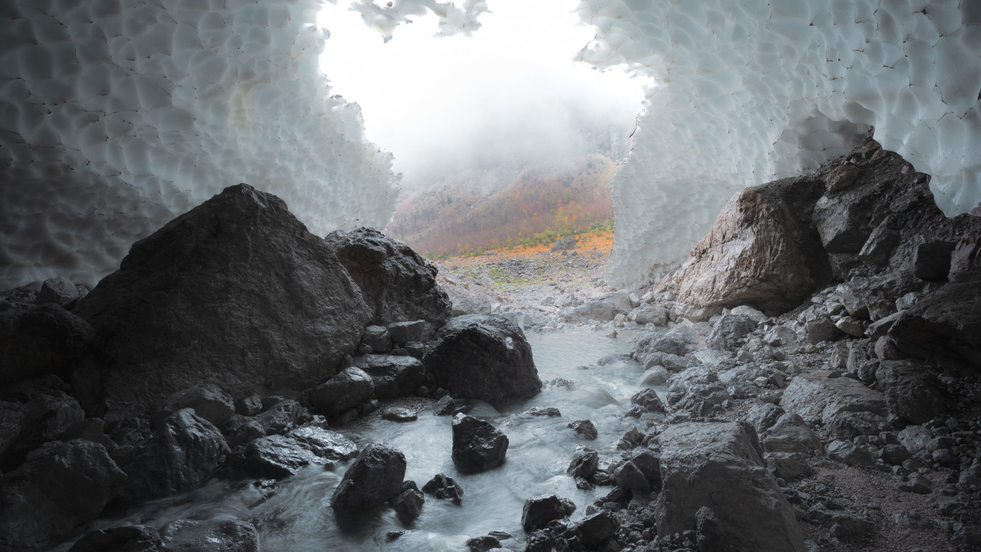 Rock, Coastal and Oceanic Landforms, Landscape, Sea Cave, Nature. Wallpaper in 1920x1080 Resolution