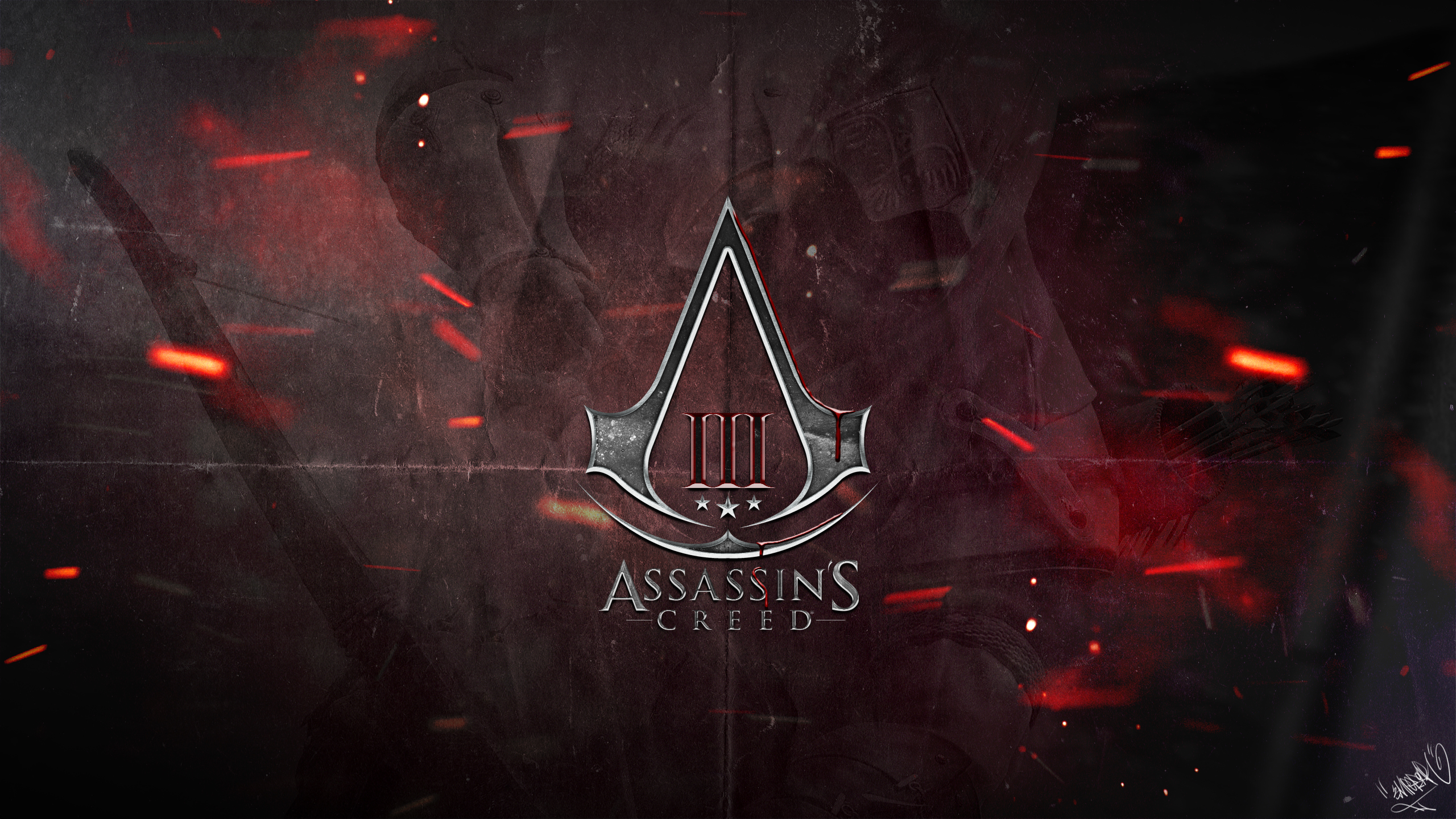 Assassins Creed III, Assassins Creed, Luz, Gráficos, Evento. Wallpaper in 2560x1440 Resolution