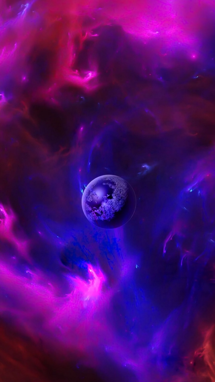 Atmosphäre, Tablet, Purpur, Blau, Veilchen. Wallpaper in 720x1280 Resolution