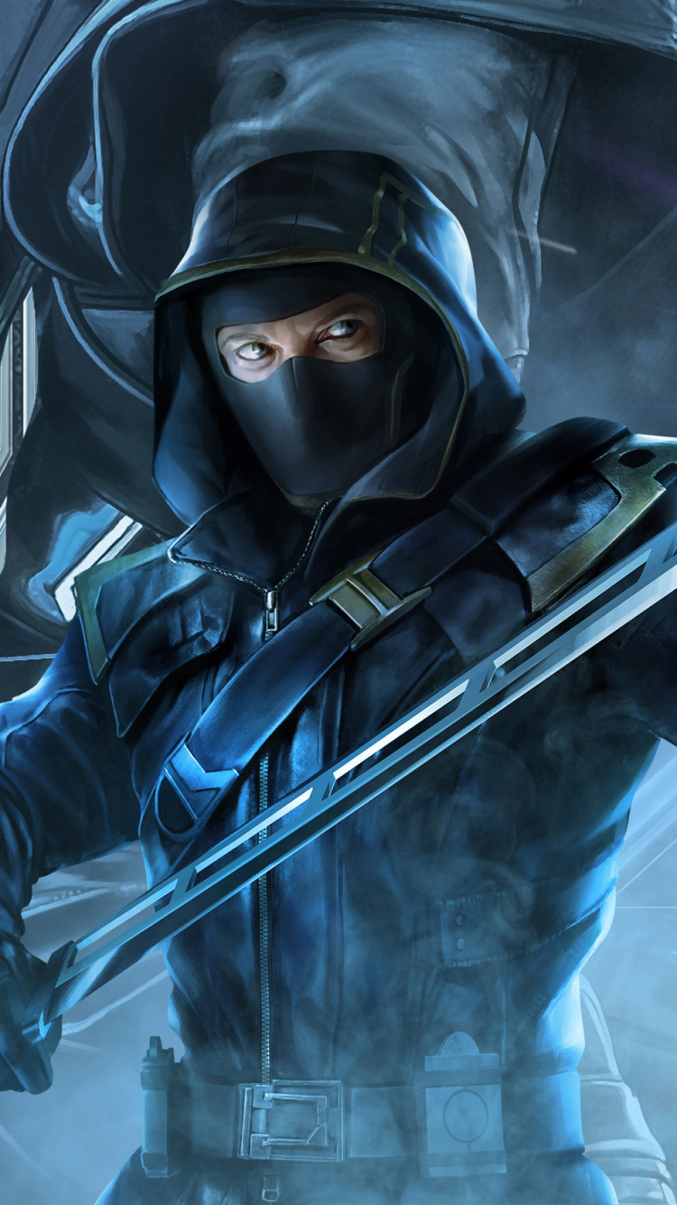 Frau im Weißen Langarmhemd Mit Braunem Stock. Wallpaper in 750x1334 Resolution