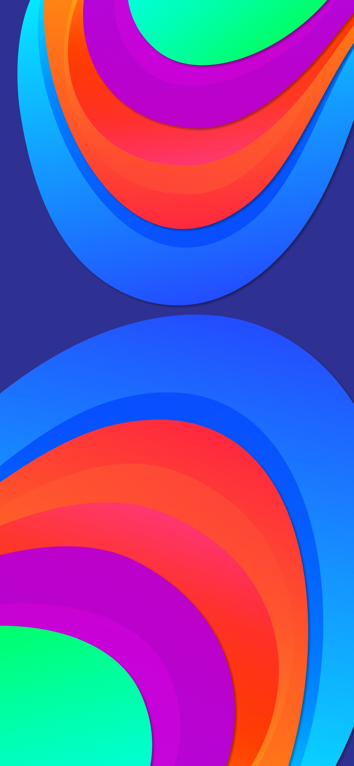 Orange, Grafik-design, Farbigkeit, Blau, Azure. Wallpaper in 1242x2688 Resolution