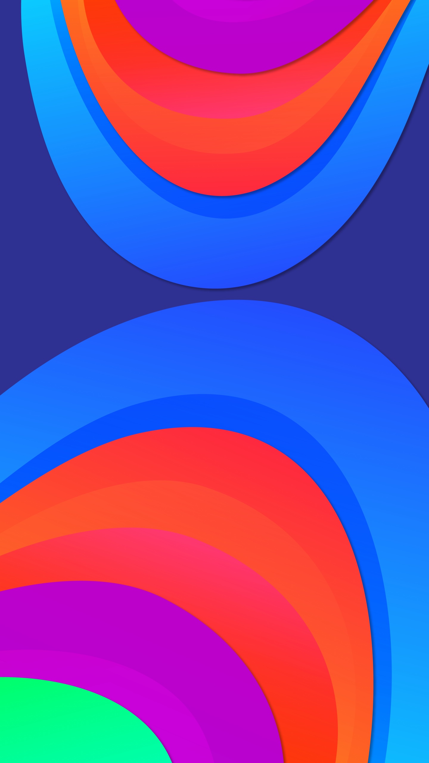 Orange, Grafik-design, Farbigkeit, Blau, Azure. Wallpaper in 1440x2560 Resolution