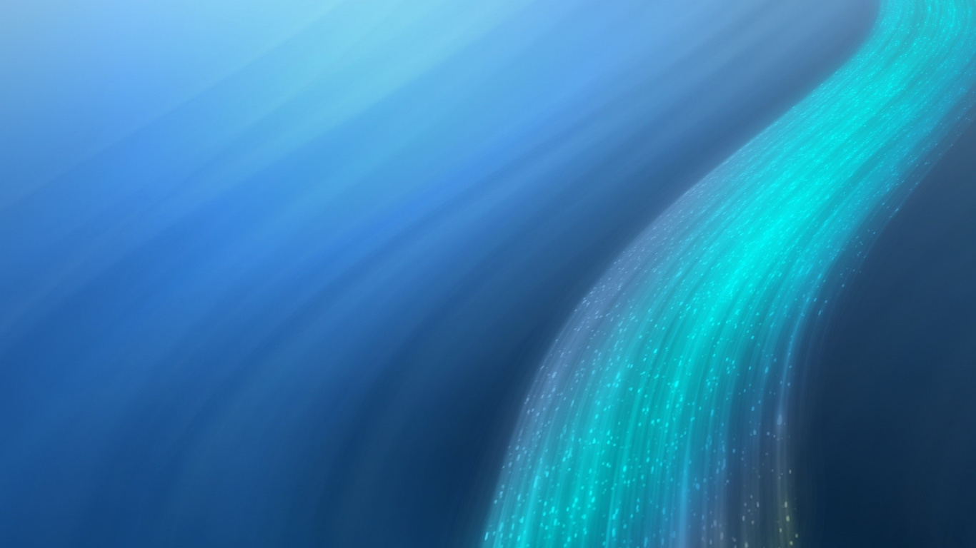 Illustration de la Lumière Bleue et Verte. Wallpaper in 1366x768 Resolution