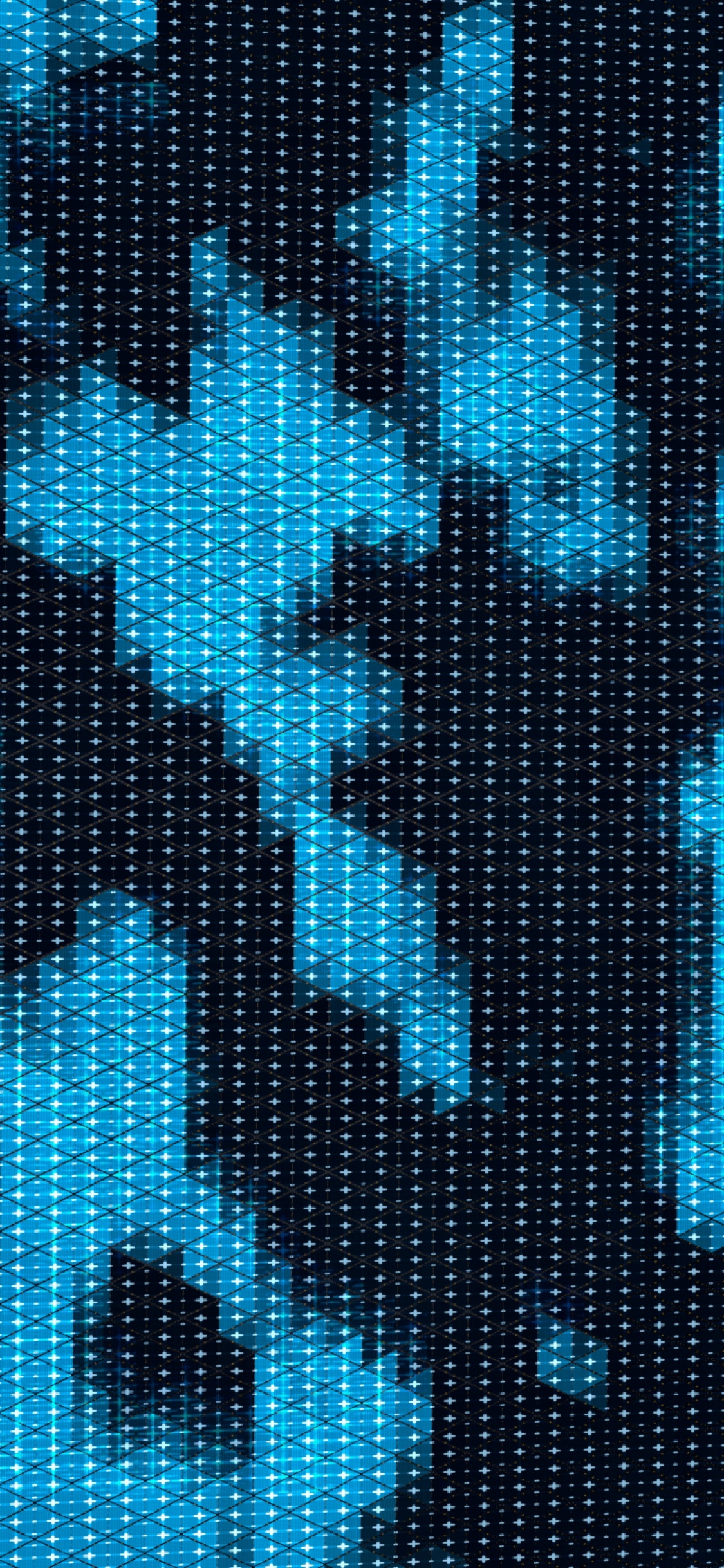 Weißes Blaues Und Schwarzes Textil. Wallpaper in 1125x2436 Resolution