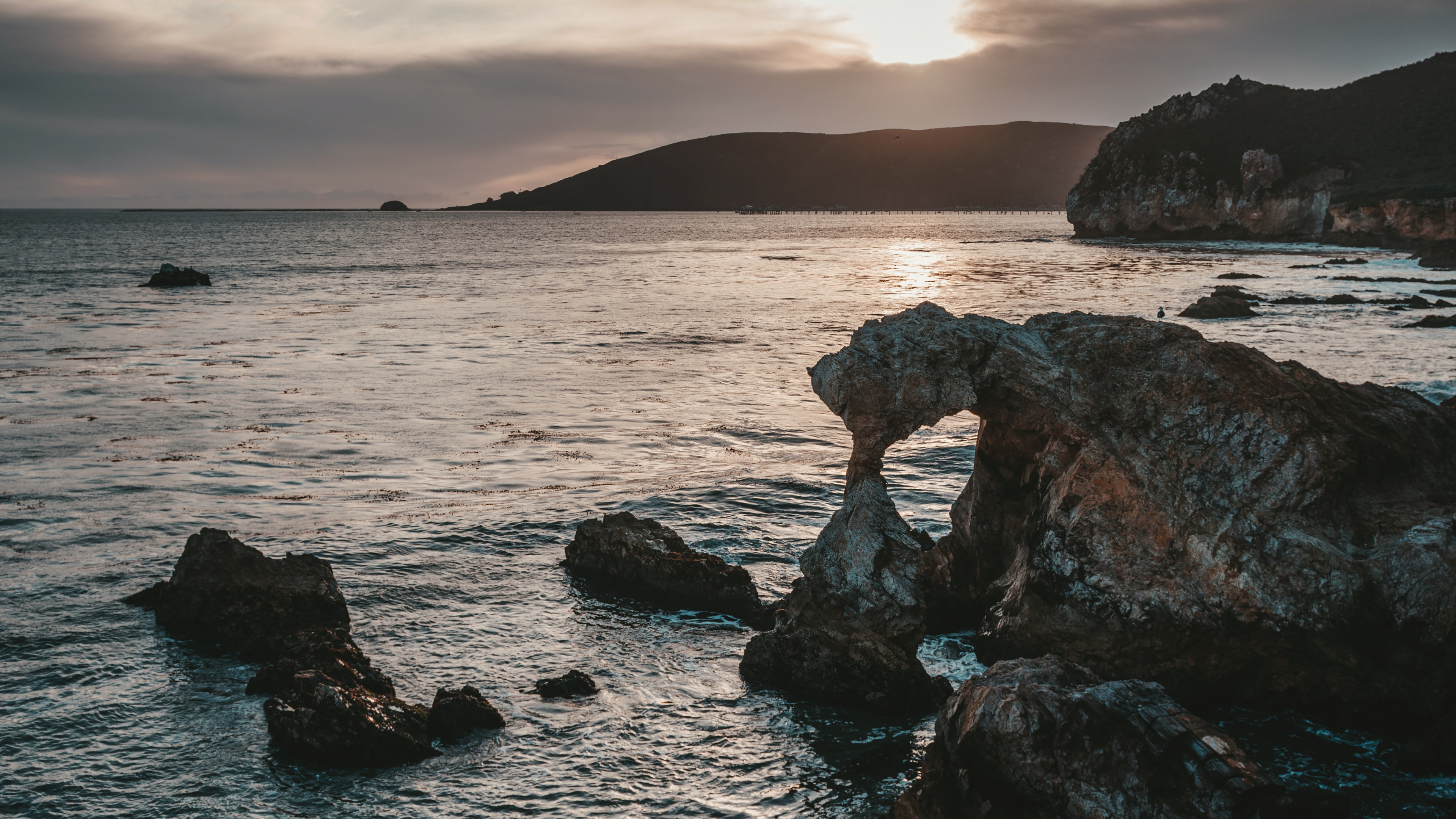 Corps de L'eau, Mer, Nature, Horizon, Eau. Wallpaper in 3840x2160 Resolution