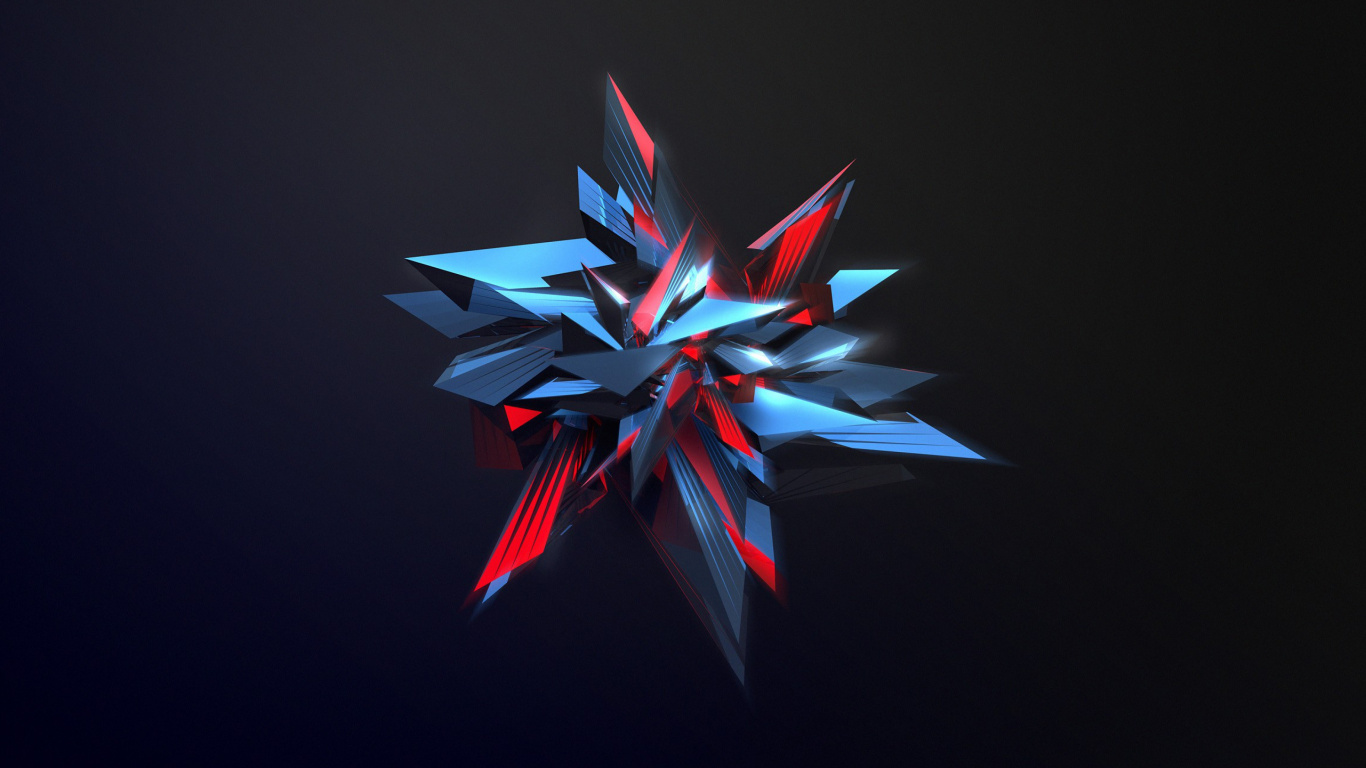 Download 1366x768 Wallpaper Rote Und Blaue Abstrakte Kunst Rote Und Blaue Abstrakte Kunst. Wallpaper in 1366x768 Resolution