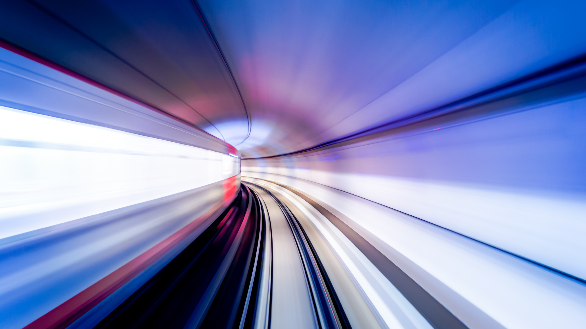 光, 红色的, 紫色的, 隧道, 运输 壁纸 1920x1080 允许
