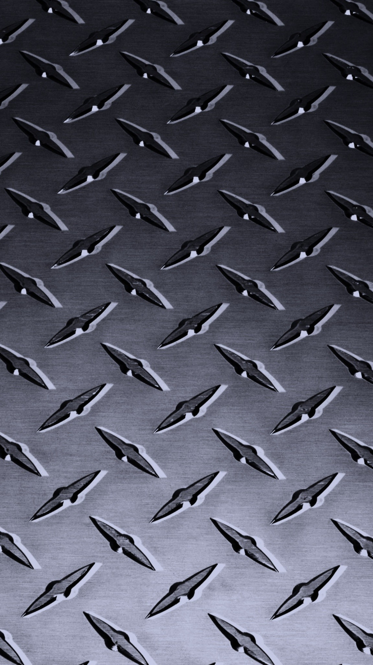 Textil de Lunares en Blanco y Negro. Wallpaper in 750x1334 Resolution